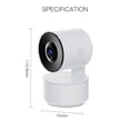 thumbnail image 3 of Cámara IP WiFi 1080P Tuya Cámara CCTV Detección de movimiento Uso en interiores (E U Plug) Likrtyny Para estrenar, 3 of 9