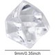 thumbnail image 2 of SZCXDKJ 200Pcs Clear Fake Crushed Ice Stoness Fake Crystal Stones Ice Sparkly Stoness Fake Diamonds Plastic Ice Cubes Gems for Vase Fillers Table Deco, 2 of 4