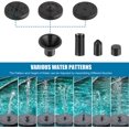 thumbnail image 3 of JM Fuente solar flotante para extJMiores de 6 V/1,0 W, bomba solar para estanque y bomba de agua solar con 7 boquillas, para baños de pájaros, acuarios, estanques, decoraciones de jardín y cuatro barandillas JM, 3 of 5