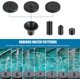 thumbnail image 3 of Fuente solar flotante para exteriores de 6 V/1,0 W, bomba solar para estanque y bomba de agua solar con 7 boquillas, para baños de pájaros, acuarios, estanques, decoraciones de jardín y cuatro barandi, 3 of 5