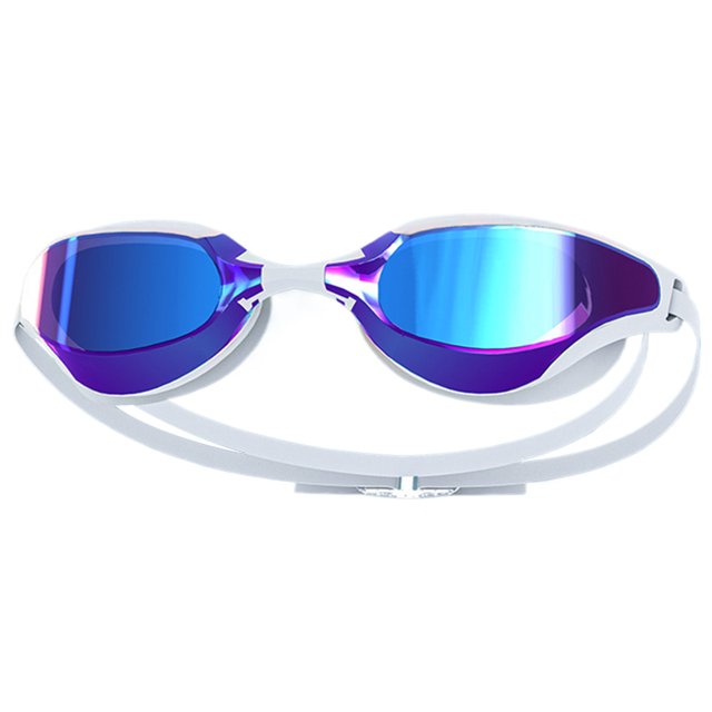 Gafas de Natación Profesionales WDOplteas Antivaho Amplia para Mujeres y Hombres Blanco