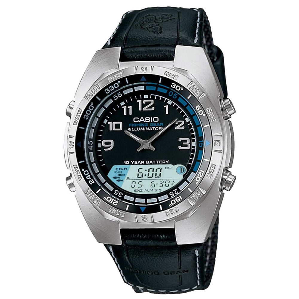 casio pathfinder fishing watch