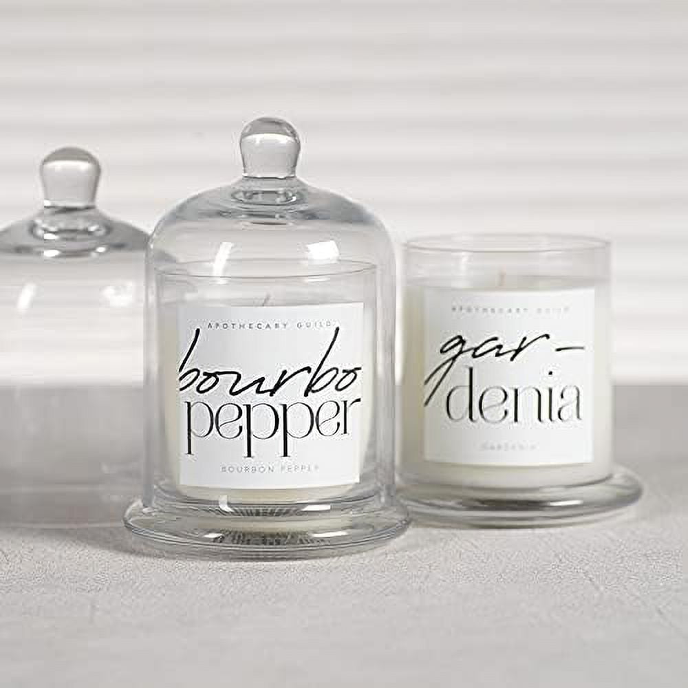 Amber Musk Zodax Apothecary Guild 10 Ounce Scented Jar Candle with Dome