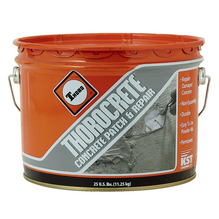 Primesource Building Prod T5021 Concrete Patch, 25-Lb. Pail