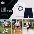 thumbnail image 3 of RBX Boys Athletic Outfit Shorts Set Breathable Performance Graphic Tee and Mesh Gym Shorts 2 Piece, 3 of 7
