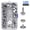33set, variant on Marine Grade Stainless Steel Boat Cover Snap Button Fastener Kit 60/100/270 Pcs Canvas Upholstery Snap Set with Setting Tool for Repair Sewing Outdoor