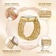 thumbnail image 5 of Pulseras con cuentas compatibles con Apple Watch de 38 a 45 mm para mujer, 5 of 7