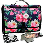 Bliss n Baby Portable Changing Pad Waterproof Baby Changing Mat with Storage