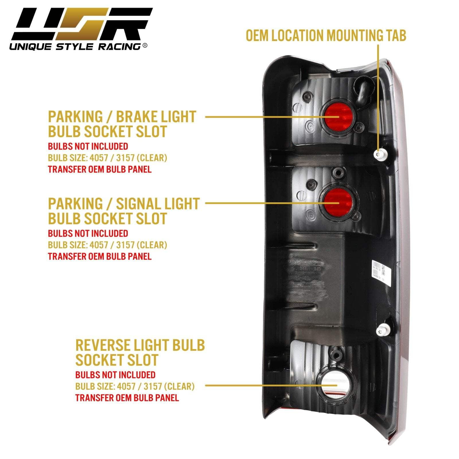 2007-2011 Dodge Nitro Dark Red Smoke Tail Lights - Unique Style Racing