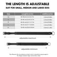 thumbnail image 5 of MASBRILL dog collar with Dog tag Reflective Soft Neoprene Padded Breathable and Adjustable, Odour Resistant and Fast Drying-Black-M, 5 of 7
