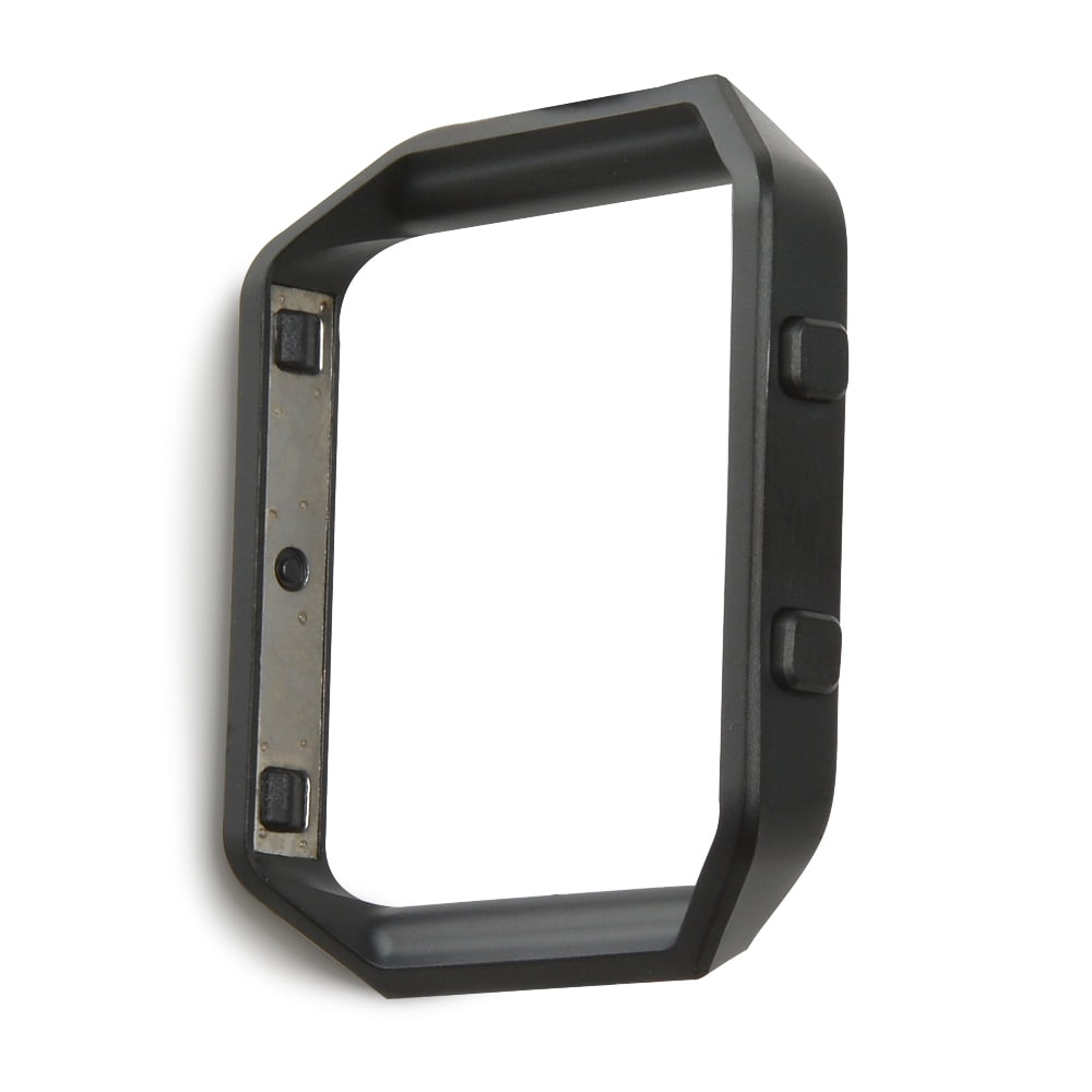 Replacement Accessory Fitbit Blaze Frame Stainless Steel Metal Watch Shell Black by