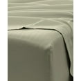 thumbnail image 2 of Queen Size Flat Sheet Only - 1000-Thread-Count Pure Egyptian Cotton Single Oversized Flat Sheet, 1000TC Soft Breathabel Sateen Weave - Sage Color, 2 of 7
