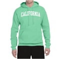 thumbnail image 2 of Wild Bobby State of California College Style Unisex Hoodie Sweatshirt, 2 of 6