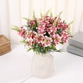 thumbnail image 5 of Cherry Blossom Branches, Artificial Celosia Stems Faux Red Spike Flower Picks Realistic Amaranth Floral Sprays for Home Vase Fillers, Farmhouse Table Centerpieces White 1Pcs, 5 of 9