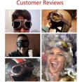 thumbnail image 4 of Vintage Aviator Style Motorcycle Goggles - Copper Clear Lens, 4 of 5