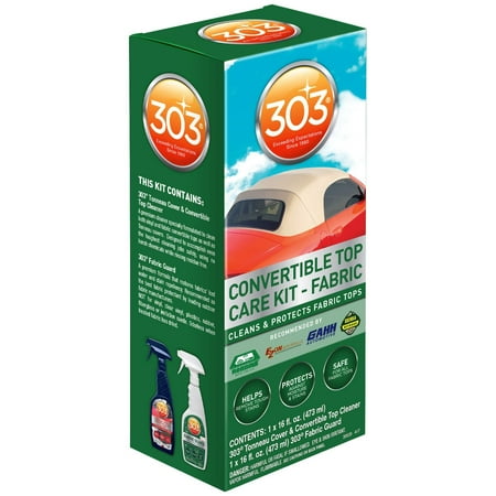 303 (30520) Convertible Fabric Top Cleaning and Care Kit Fabric Top (Best Way To Clean A Convertible Top)