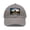 Grey / Black patch, variant on Dad Hat with Leather Patch (Rectangle)