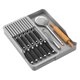 thumbnail image 5 of Portacuchillas con cajón, soporte para cuchillos con cajón que puede contener cuchillos, organizador de cajones de cocina, bloque de cuchillos de plástico profesional para cocina, 5 of 5