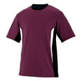 thumbnail image 2 of Augusta L Youth Surge Jersey Maroon/Black/White 1511, 2 of 5