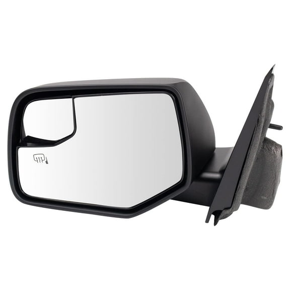 TRQ Exterior Power Heated w/ Blind Spot Glass Mirror Black LH Side for Ford New MRA06790 Fits select: 2008-2012 FORD ESCAPE, 2008-2011 MERCURY MARINER