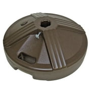 US Weight Durable 50 Pound Umbrella Base Designed to be Used with a Patio Table (Topaz)