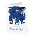thumbnail image 2 of Current A Savior is Born Christmas Greeting Cards Set - Set of 18 Large 5 x 7-Inch Folded Cards, Themed Religious Holiday Card Value Pack, Envelopes Included, 2 of 5