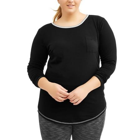 Poof Junior Plus OPP Athletic Rib Pocket Tee