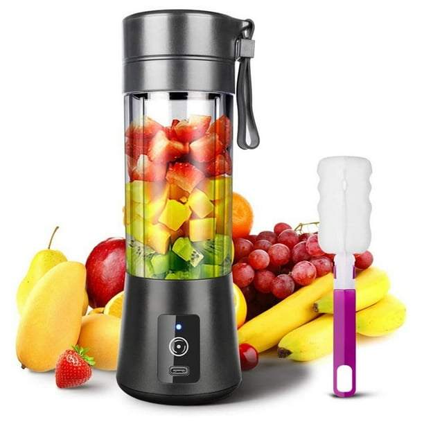 Licuadora PortáTil, Licuadora para Batidos, Mini Licuadora para Batidos y Batidos, Vaso Exprimidor de Frutas Recargable por USB para Viajes en Casa