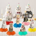 thumbnail image 5 of Centres de Table en Nid d'Abeille pour Chat Thème Anniversaire 9 Pcs, 5 of 5