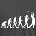 thumbnail image 3 of CafePress - Evolution Golf - Mens Comfort Colors Shirt, 3 of 5