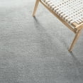 thumbnail image 6 of SAFAVIEH Pattern And Solid Carleen Solid Area Rug, Light Grey, 6'7" x 6'7" Round, 6 of 8