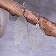 thumbnail image 3 of SmartBy Tree Leaf Shape Alloy Hollow Bright Dangle Hook Earrings Fashion Jewelry for Wedding, 3 of 7