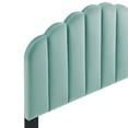 thumbnail image 4 of Modway Veronique Full/Queen Performance Velvet Headboard in Mint, 4 of 11