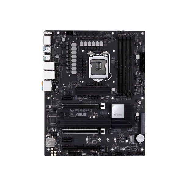 ASUS Pro WS W480-ACE - Motherboard - ATX - LGA1200 Socket - W480 ...