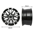 thumbnail image 3 of YeulionCraft Set of 4 18 inch Replacement Wheel, 18 X 8 inch Alloy Rim for Toyota Camry SE 2018 2019 2020, 3 of 7