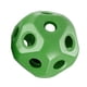 thumbnail image 2 of Lindo comedero de zanahoria con forma de bola de golosina para caballos de 15.7 pulgadas, juguete duradero de alimentación lenta con bolas de heno. Verde, 2 of 8