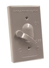 Hubbell-Bell 5121-0 Single Gang Weatherproof Switch Cover