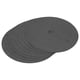 thumbnail image 1 of Uxcell Anillo de Mulch para Árbol de 62 cm, Alfombrilla Protectora de Árbol No Tejida, Cubierta para Plantas Negra, Paquete de 8, 1 of 1