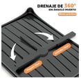 thumbnail image 4 of Escurridor De Platos Inoxidable Con Drenaje Automatico 360° Color Negro, 4 of 4