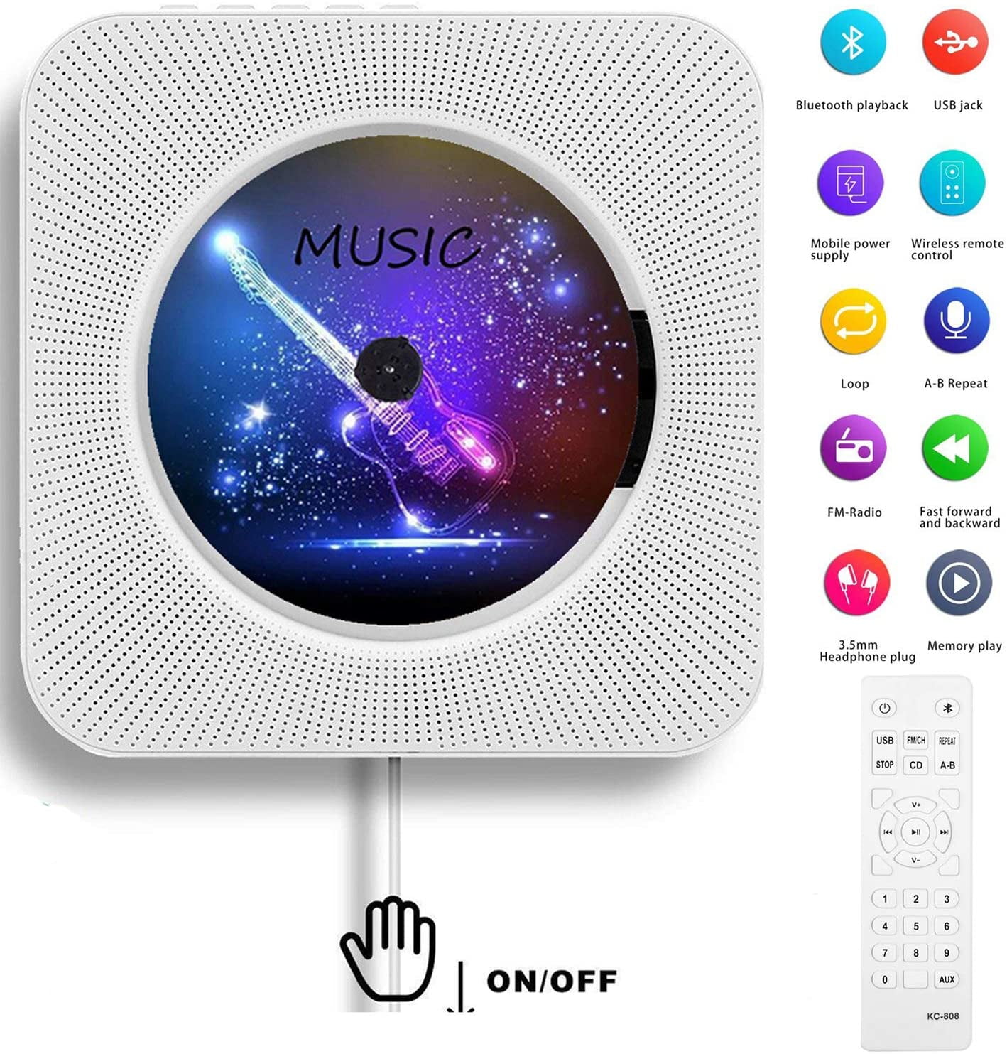 bluetooth music player for home
