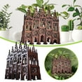 thumbnail image 2 of Dsscvnef Gothic Style Wooden Hydroponic Shelf Indoor Water Culture Display Rack for Home, 2 of 6