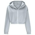 thumbnail image 5 of Timegard Womens Long Sleeve Tops Crewneck Drop Shoulder Sweatshirts Casual Loose Pullover Fall Winter, 5 of 5