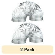 (2 pack) The Original Slinky Walking Spring Toy, Metal Slinky, Fidget Toys, Kids Toys for Ages 5 up