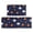 Basketball and Lightning Navy Pattern, variant on Basketball and Lightning Navy Pattern Anti Fatigue Kitchen Rugs Set Of 2, Non Slip Washable Decorative Floor Mats for Kitchen Sink Laundry, 17"x30" and 17"x47"