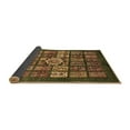 thumbnail image 2 of Ahgly Company Indoor Rectangle Abstract Brown Modern Area Rugs, 2' x 4', 2 of 4