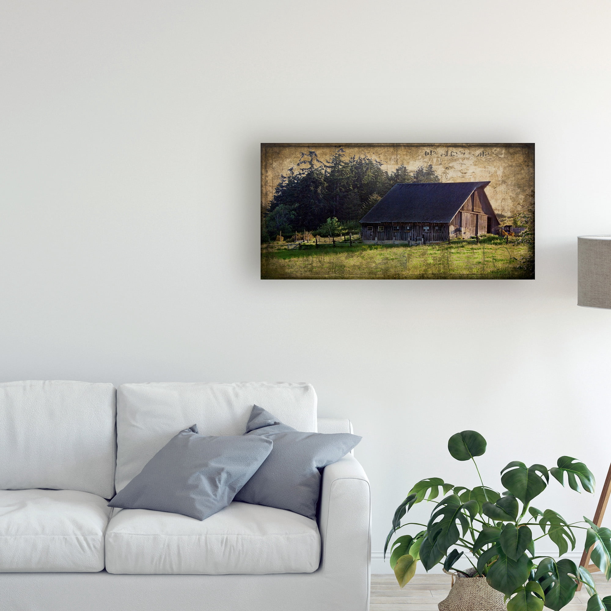 Trademark Fine Art 'Widbys Barn II' Canvas Art by Rachel Perry