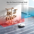 thumbnail image 5 of Robot aspirador y friegasuelos ILIFE A30 Pro, estación de vaciado automático durante 60 días, succión de 5000 Pa, navegación LiDAR, zonas de exclusión, wifi 2.4G/app/Alexa/control remoto, cepillo gir, 5 of 5