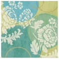 thumbnail image 1 of Great BIG Canvas | "Floral Decal Turquoise II" Art Print - 16x16, 1 of 4