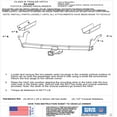 thumbnail image 3 of Rigid Hitch, Class III Trailer Hitch, Black Steel, 5000 lbs Capacity, Compatible with 2024-2026 Toyota Grand Highlander, Model R3-0526 - Made in U.S.A., 3 of 4
