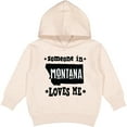 thumbnail image 2 of Inktastic Montana Someone Loves Me Toddler Hoodie, 2 of 4